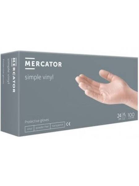 MANUSI VINIL L NEPUDRATE 100BUC/CUTIE