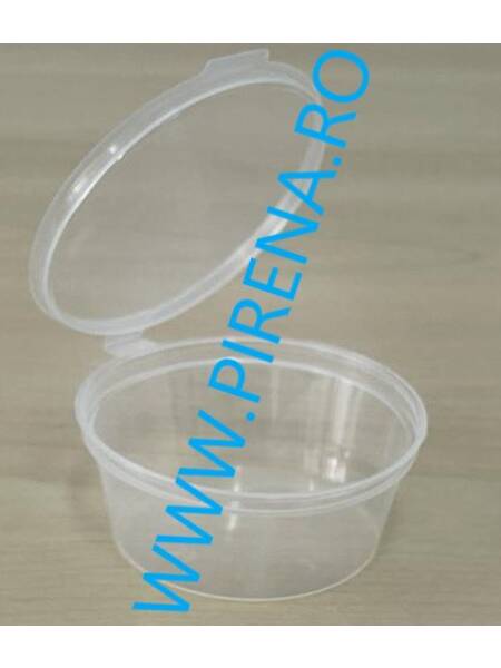 SOSIERA 60ML ROTUNDA CU CAPAC ATASAT 50BUC/SET, 1000BUC/BAX